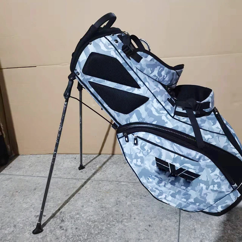 

2023 New Golf Rack Bag Stand Package Camouflage Gray Black Color Men Sports Bracket Golf Club Bag 골프백