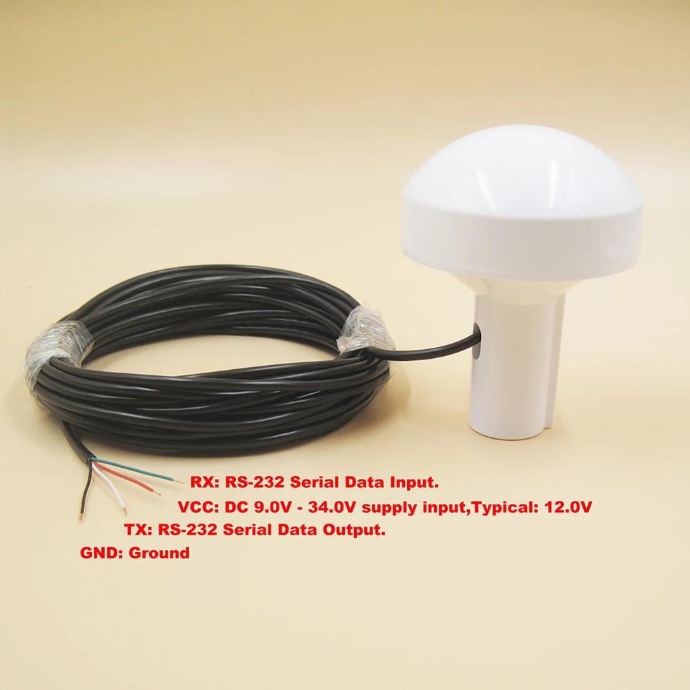 Beitian 12V GPS receiver RS-232 4800bps Mushroom-shaped case boat ship marine BS-270N |