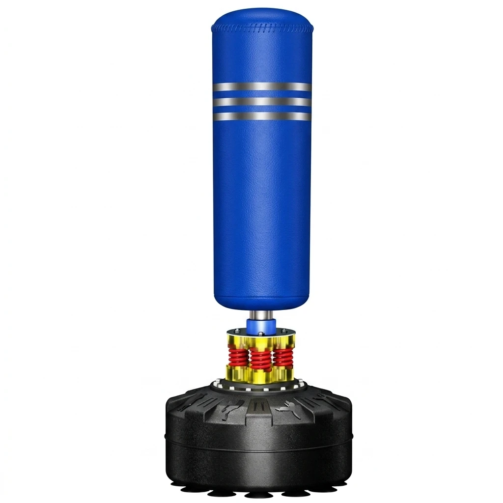 Фото Боксерский мешок 2026 с высокой амортизацией, напольный, для снятия стресса и тренировок, для продвижения продаж №1