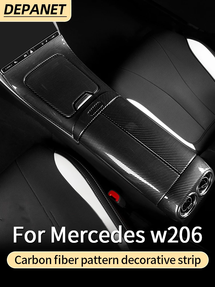 Depanet пластиковая карбоновая отделочная полоса для Mercedes w206 C 2022 180 200 260 300