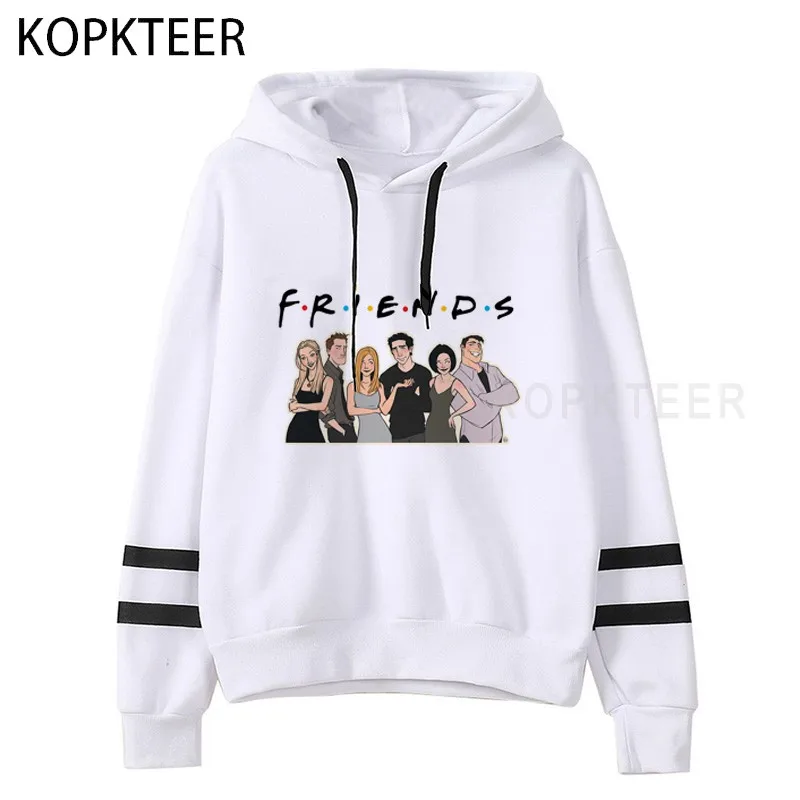 

Friends Classic Cartoon Hoodie Hoodies Winter Pink White Women Spring/Autumn Sweatshirt Vintage Harajuku Sudaderas Dropshipping