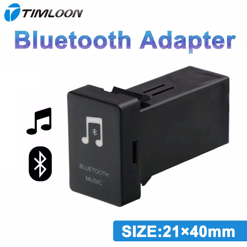 

Автомобильный Bluetooth-адаптер Радио Aux-адаптер для TOYOTA, Camry, Corolla, Yaris, RAV4, Reiz, Land Cruiser