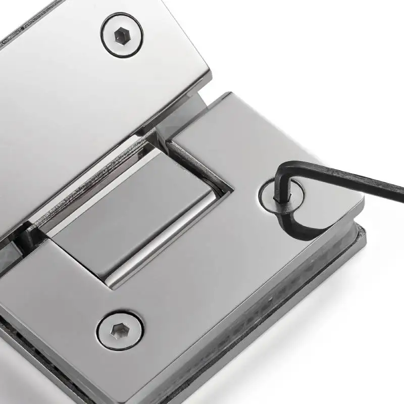 Kensharp Factory SS304 петли для стеклянных дверей с углом поворота 135 градусов душевых