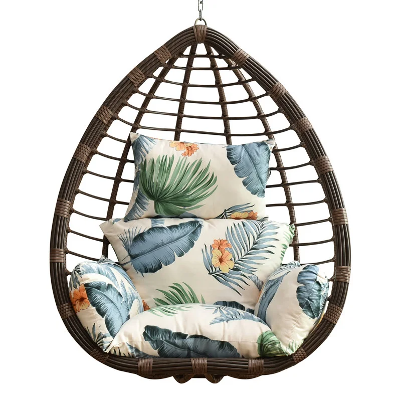 

Thicken Hanging Basket Chair Cushion Removable and Washable Chair Cushions for Indoor Outdoor Patio Yard Garden Beach Office