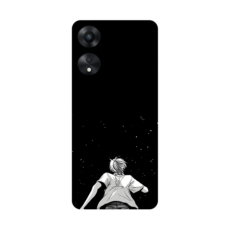 Чехол для OPPO A78 5G CPH2483 Листья Панда Мягкая силиконовая задняя крышка CPH2495 Бампер