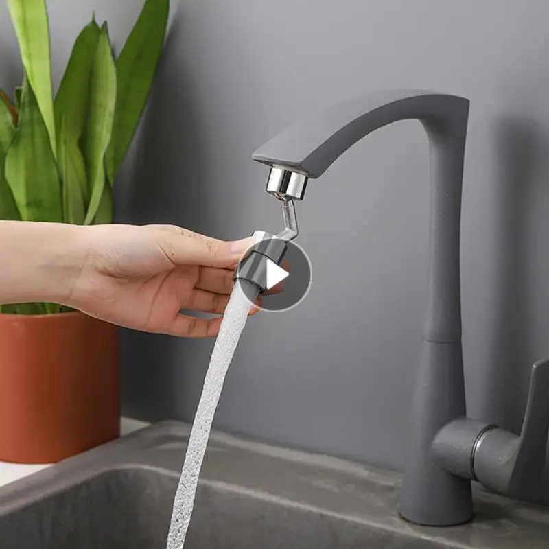 

720°Universal Kitchen Faucet Anti-splash Aerator Bathroom Tap Rotatable Faucet Sprayer Saving Water Tap Nozzle Extender Adapter