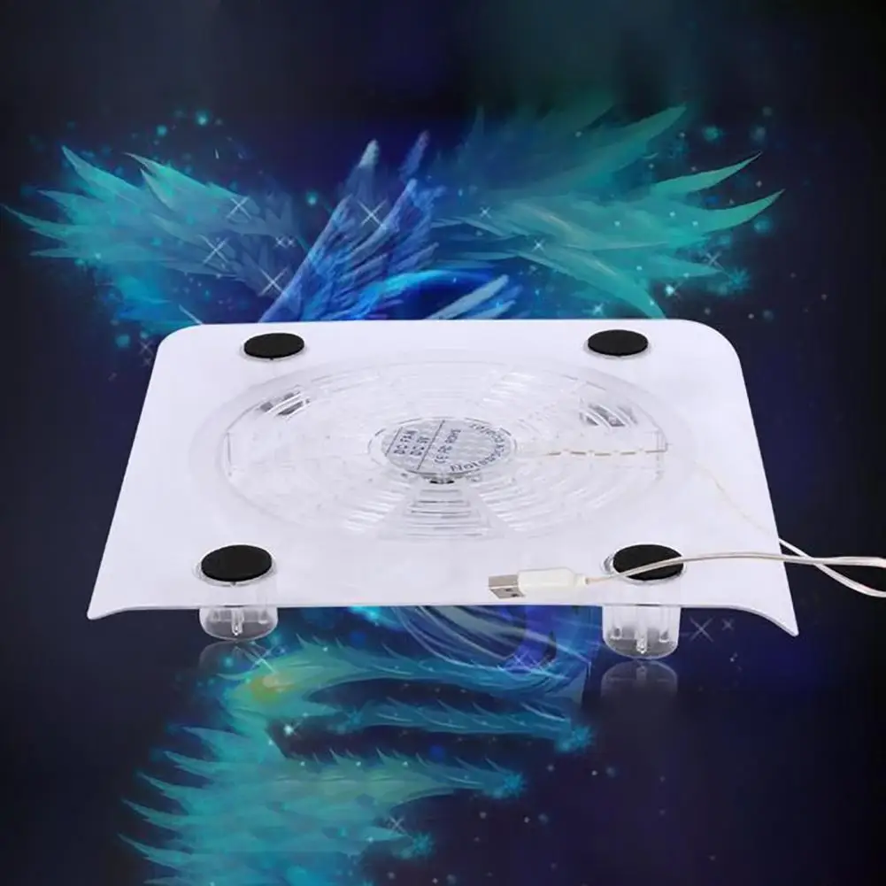 

828 Radiator Practical Laptop Steady Radiator Driver-free Cooling Pad Laptop Efficient Cooling Fan for Livestreaming