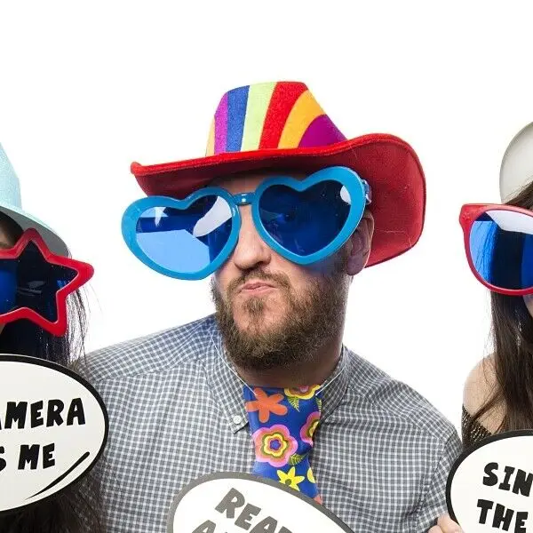 

Вечерние цезащитные очки в форме сердца, синего цвета, большие размеры