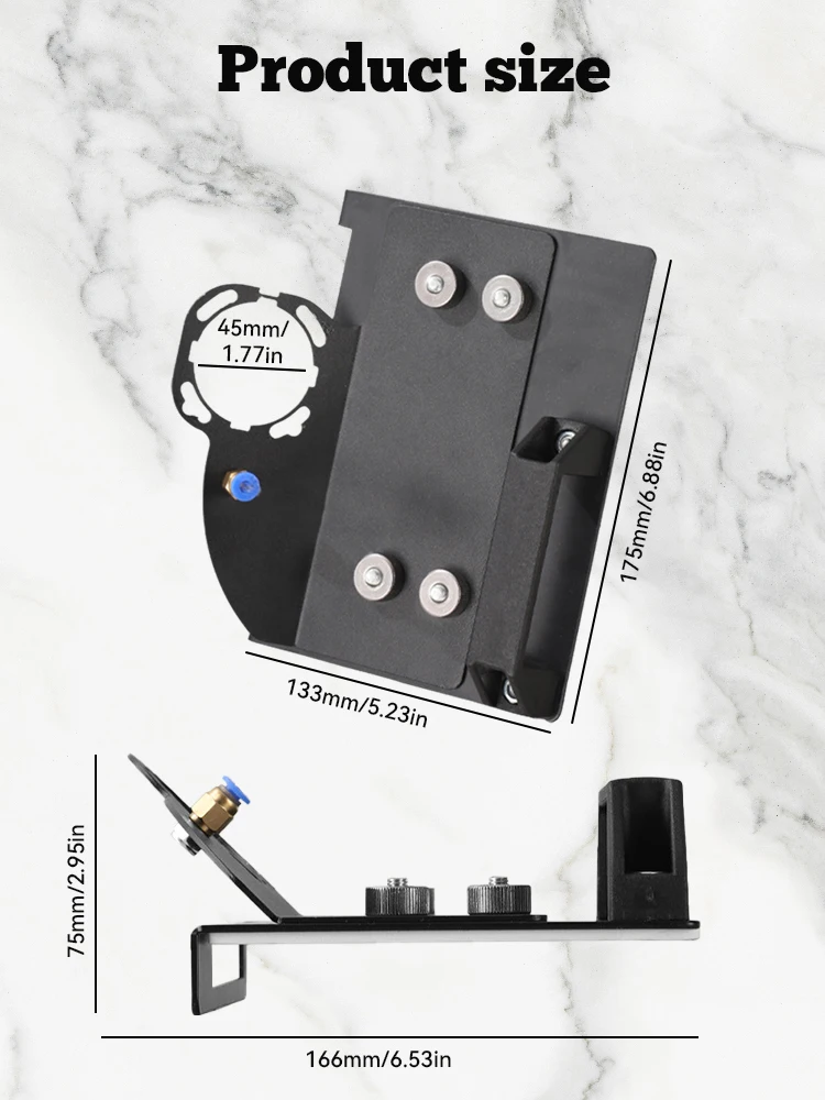 Подставка для угловой шлифовальной машины типа 100 плитки 45 ° Рамка снятия фаски