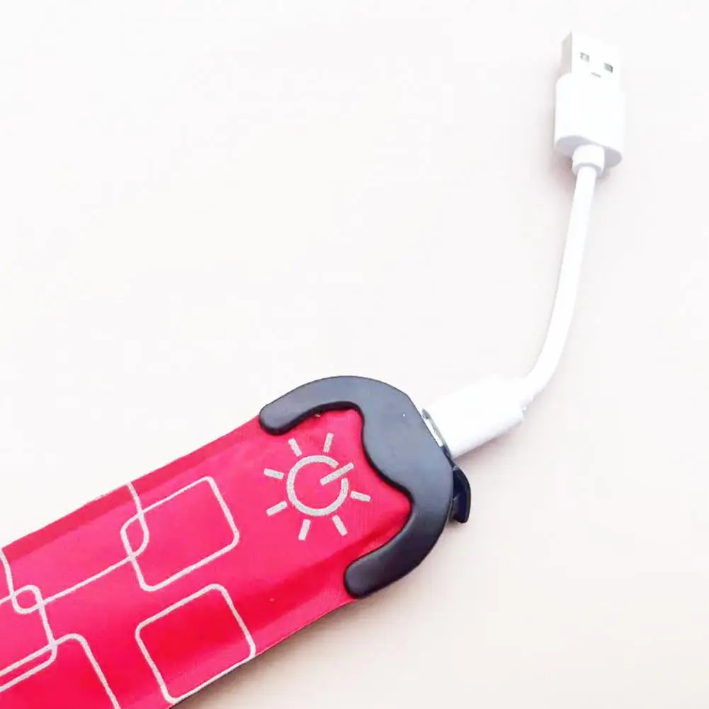 

LED Bracelet Practical Flash Mode Comfortable Outdoor Sports LED Bracelet Reflective Strap for Men