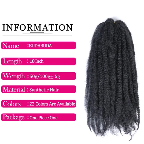 Синтетические кудрявые волосы Marley, афро кудрявые твист, вязаные крючком волосы Marley, удлинители волос для женщин, Сенегальские волосы