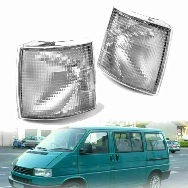 

2 шт. угловые фонари указатель поворота, крышка сигнальной лампы для VW T4 1995-2003 без лампы, угловой светильник, автомобильные аксессуары