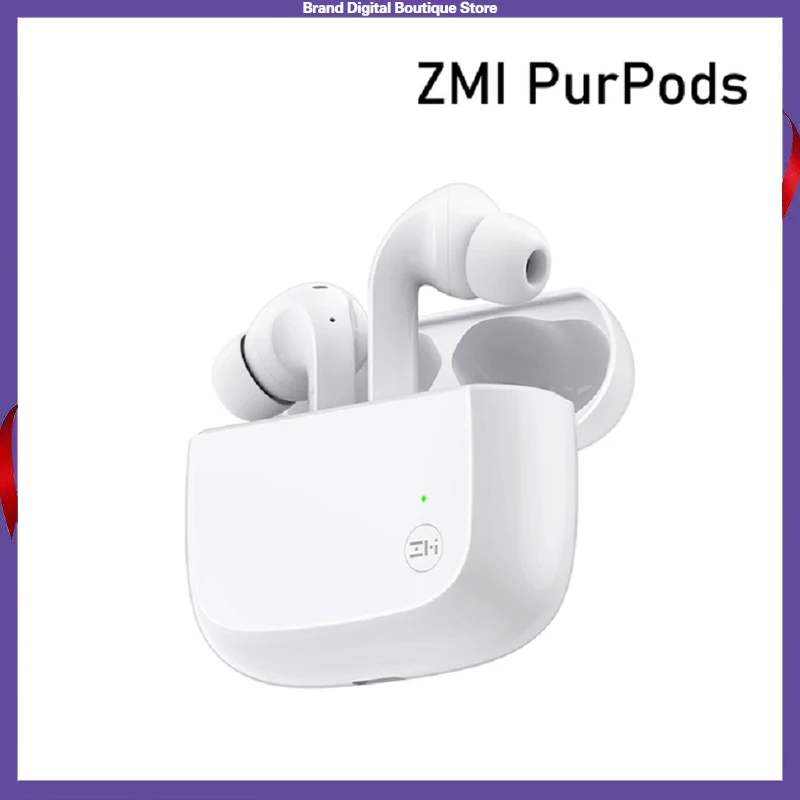 

Original ZMI PurPods True Wireless Earbuds Bluetooth 5.2 Earphones Call Noise Reduction For Android IOS