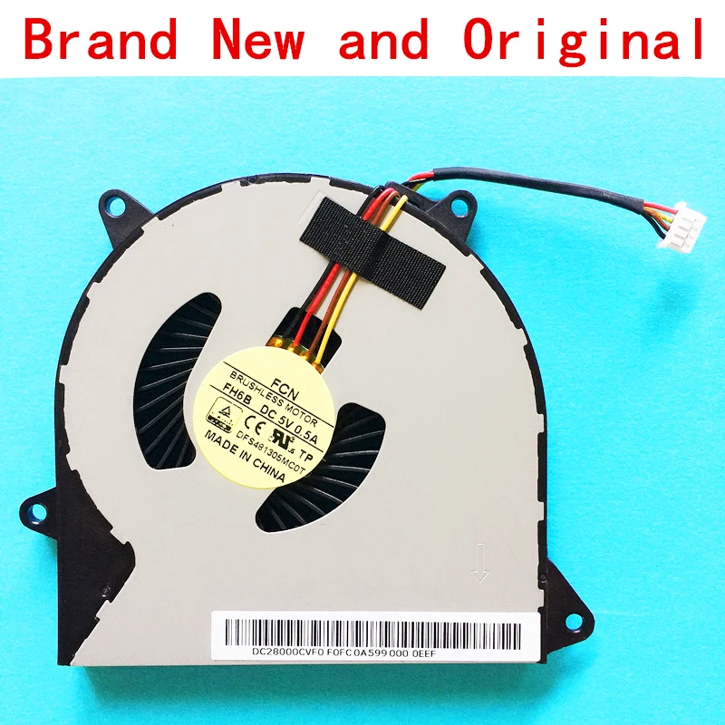 

Новинка для Lenovo Ldeapad 110-14IBR 110-15ACL 100-15IBD Series охлаждающий вентилятор для процессора ноутбука 4-контактный