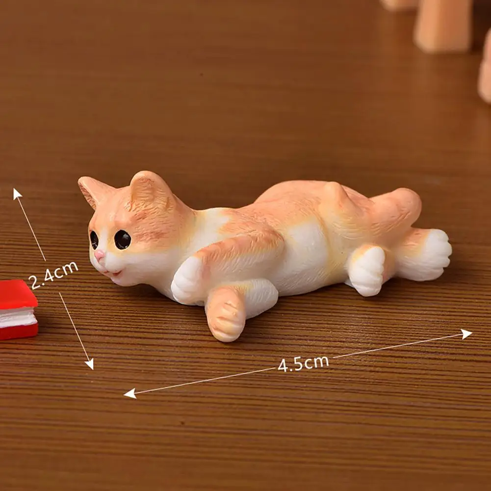 

Мини-фигурка кошки из канифоли