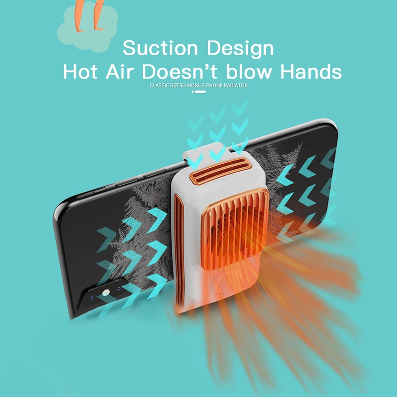 

Universal 3-mode Fan Case Portable Support 5v Radiator For Pubg Gaming Mobile Phone Cooler High Power Type-c Semiconductor