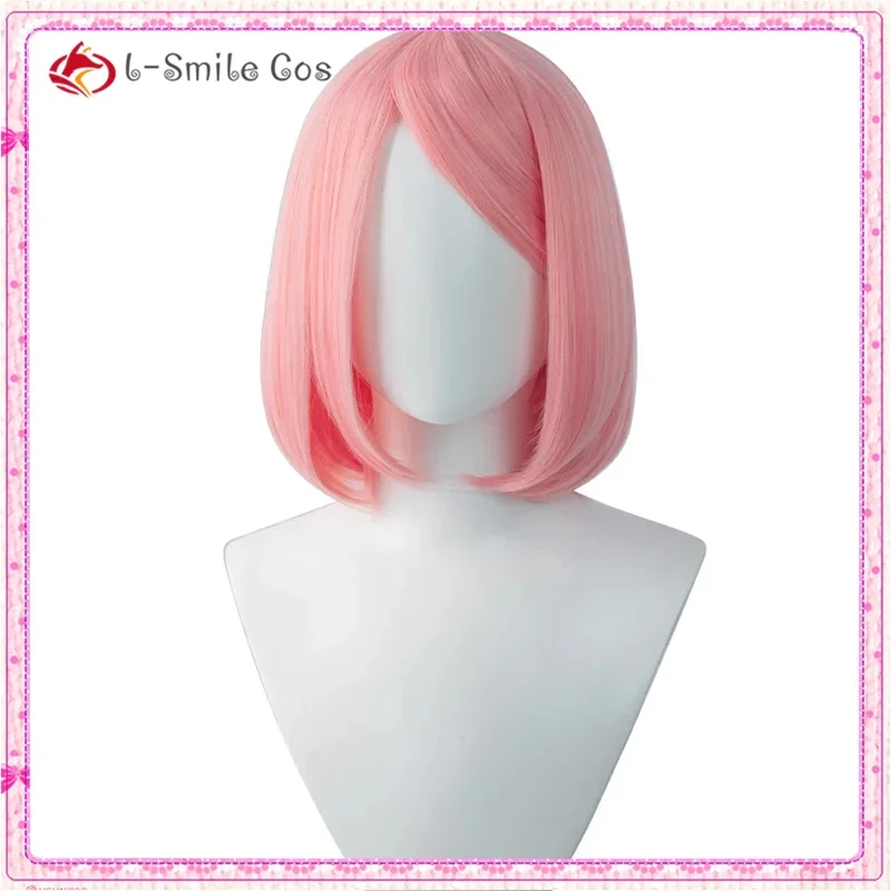 Аниме Косплей Харуно Сакура Парик Розовый Милый Термостойкие Волосы Парики +