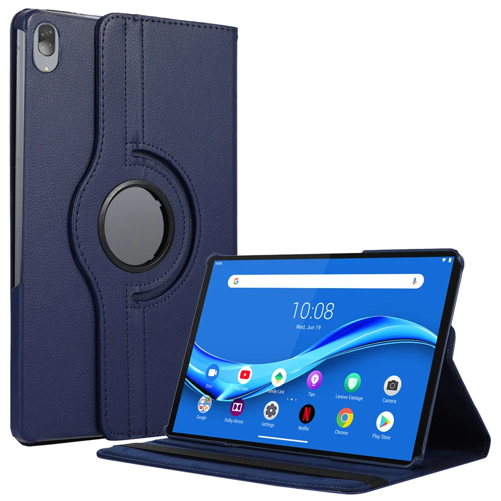 

Rotating Case For Lenovo Tab M10 Plus 10.6 10.3 3rd 2nd Gen 10.1 TB-X606 X306 X605F M8 8505F P11 Pro J606 J607 J706 Tablet Cover