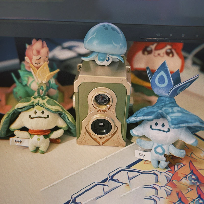 Игра Genshin ударные плавающие грибки пузырьковая камера машина для мыльных