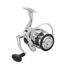 100% оригинальная Катушка для спиннинга SHIMANO DAIWA Zeus, полностью Металлическая катушка для спиннинга без зазора, антикоррозийная, для морской воды (подарки)