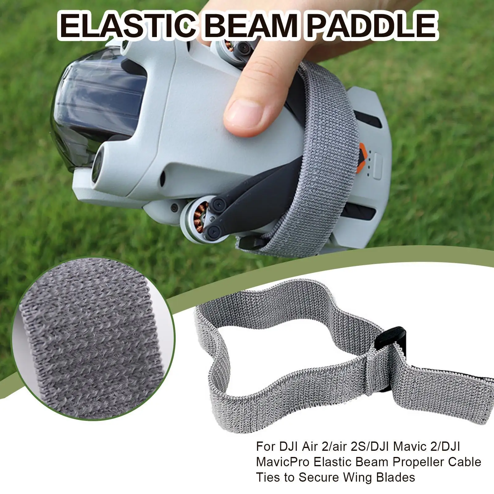 

Органайзер для DJI Mini 3 Pro эластичный пропеллер DJI Air 2/2S/Mini 2/Mavic Pro эластичный луч весло галстук фиксированное крыло