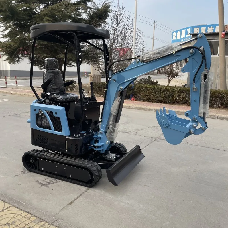 

Factory supply 1.7 ton digger China excavator bucket mini excavator hydraulic crawler with high quality rubber track