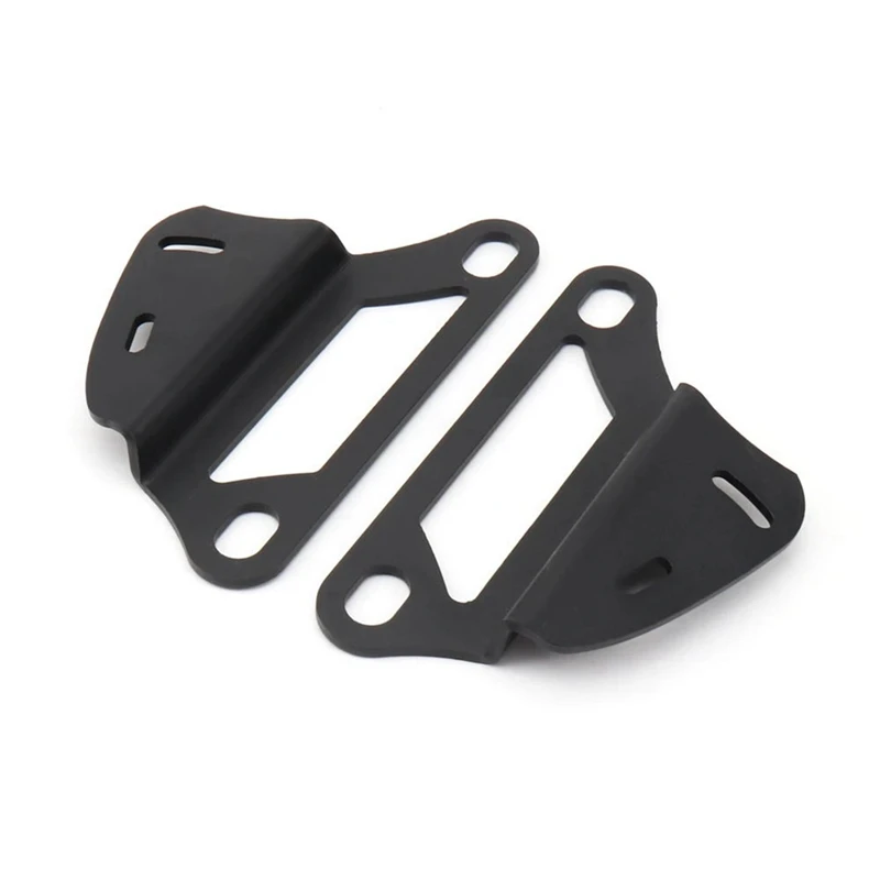 1 пара передних подвижных кронштейнов боковых элементов противоударное зеркало