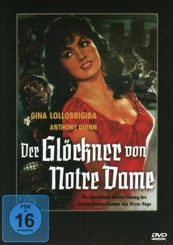 Художественный плакат Нотр-дама Парижа (1956) художественный Нотр-дамы наклейки на