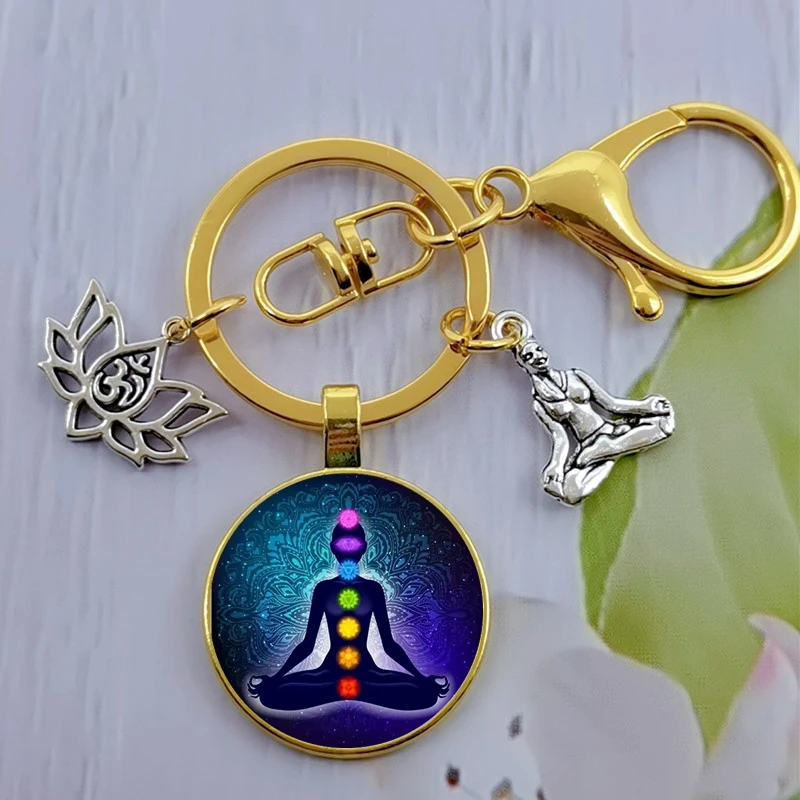 Новая мода 7 Чакр Йога Медитация планета Будда чакра медитация Рейки Исцеление