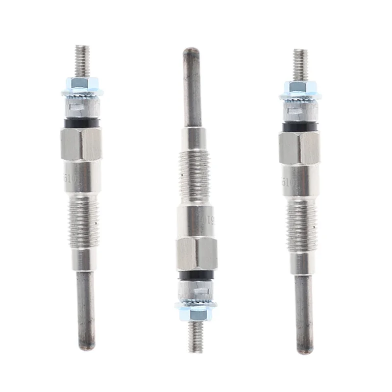3 шт. свечи накаливания обогревателя двигателя 8 мм для трактора Kubota B21 B1700D B1700E