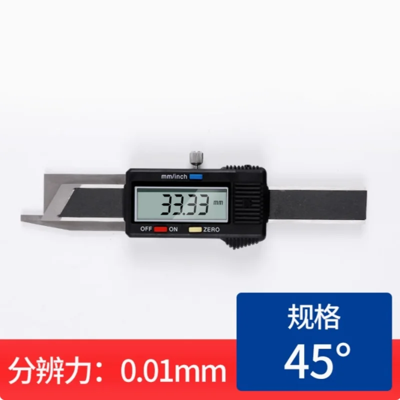 

Персонализация клиента возвращается микрометр. Цифровой измеритель фаски 45. ° Цифровой глубиномер с двойной канавкой 0-300 мм