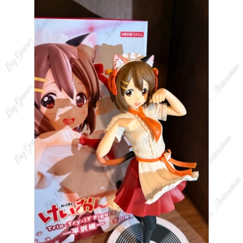 Фото В наличии: Оригинальный набор FuRyu Trio-Try-iT K-ON! Коллекционная фигурка Хиразавы Юи: модель-подарок №4