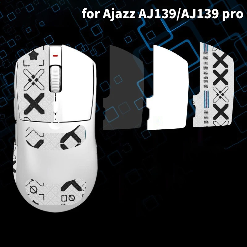 Нескользящая наклейка на мышь липкая лента для скейта AJAZZ AJ139 Pro игровая
