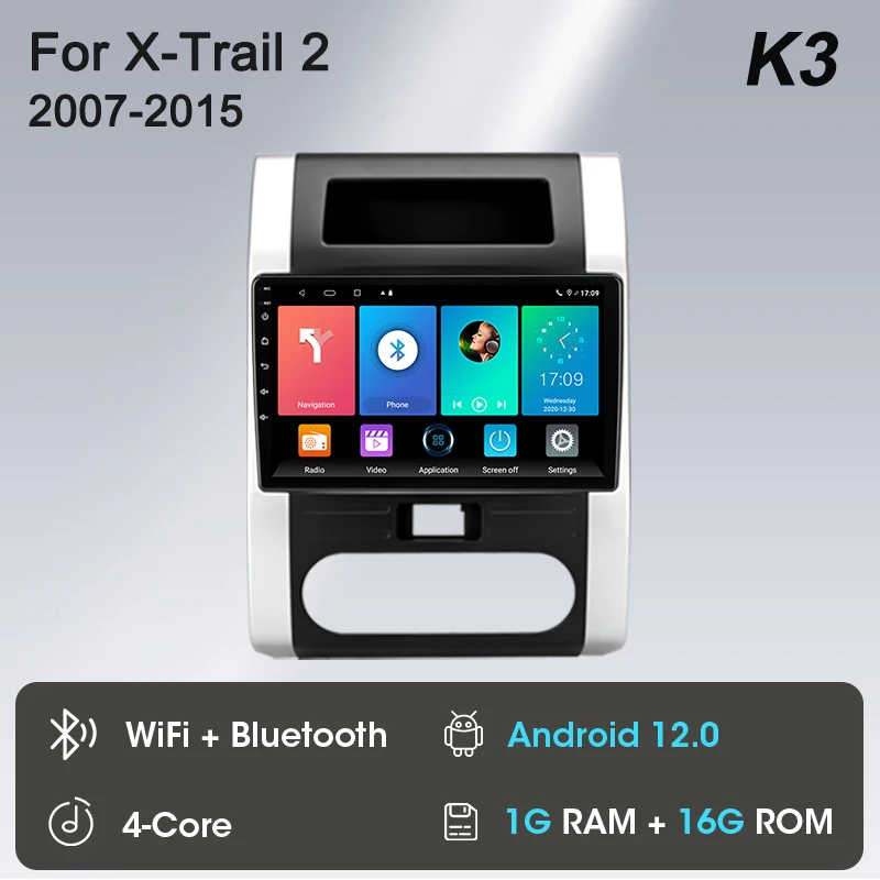 

Srnubi Android 12 Carplay автомобильный радиоприемник для Nissan X-Trail XTrail X Trail 2 T31 2007-2015 мультимедийный плеер GPS карта 2 Din Стерео DVD