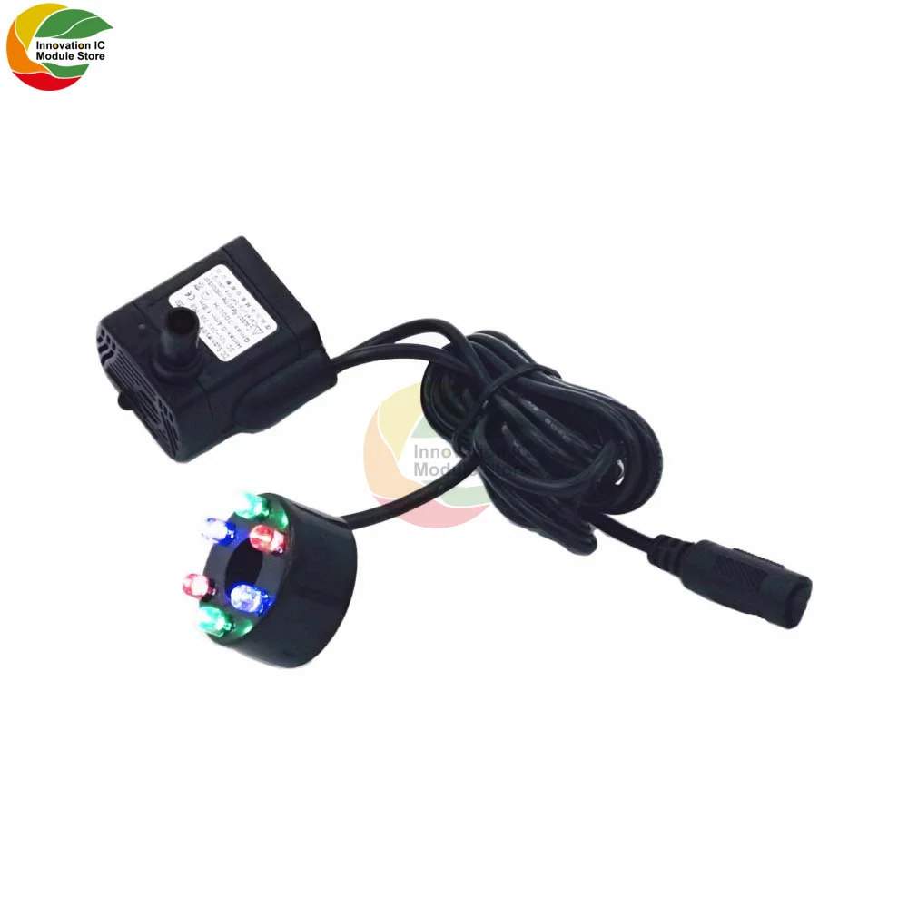 DC5.5-12V 3W 1020 Бесщеточный Водяной насос постоянного тока с низким уровнем шума