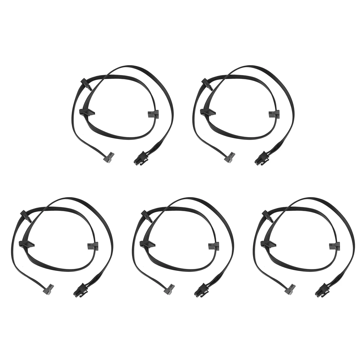 5X PCIe 6Pin Male к 4 SATA кабель питания для Focus +/ MK3/ FX/ P Series 850PX 750PX 650PX 550PX PSU