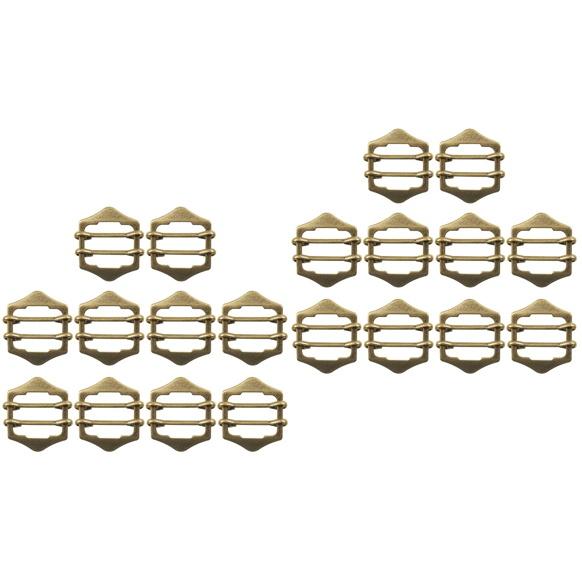 

20 шт., регулируемые пуговицы