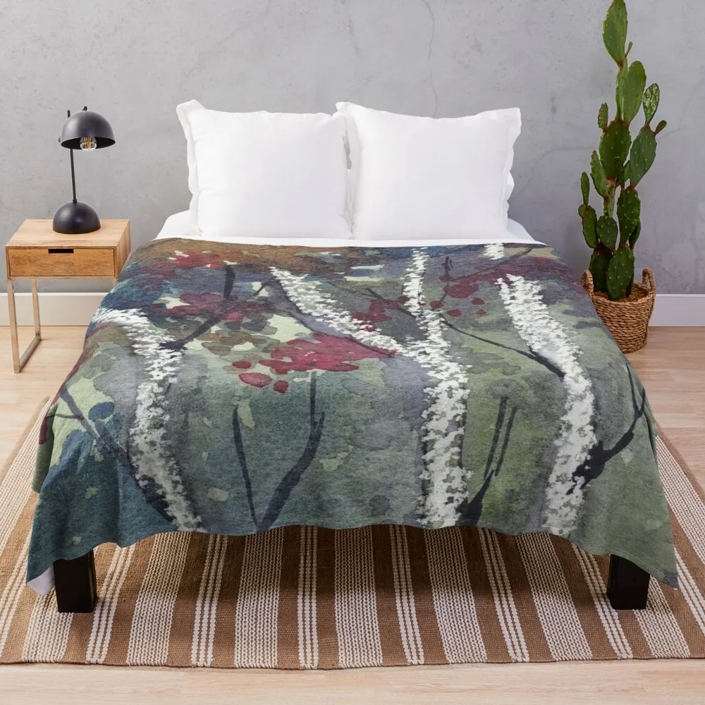 

The Dark ForestThrow Blanket