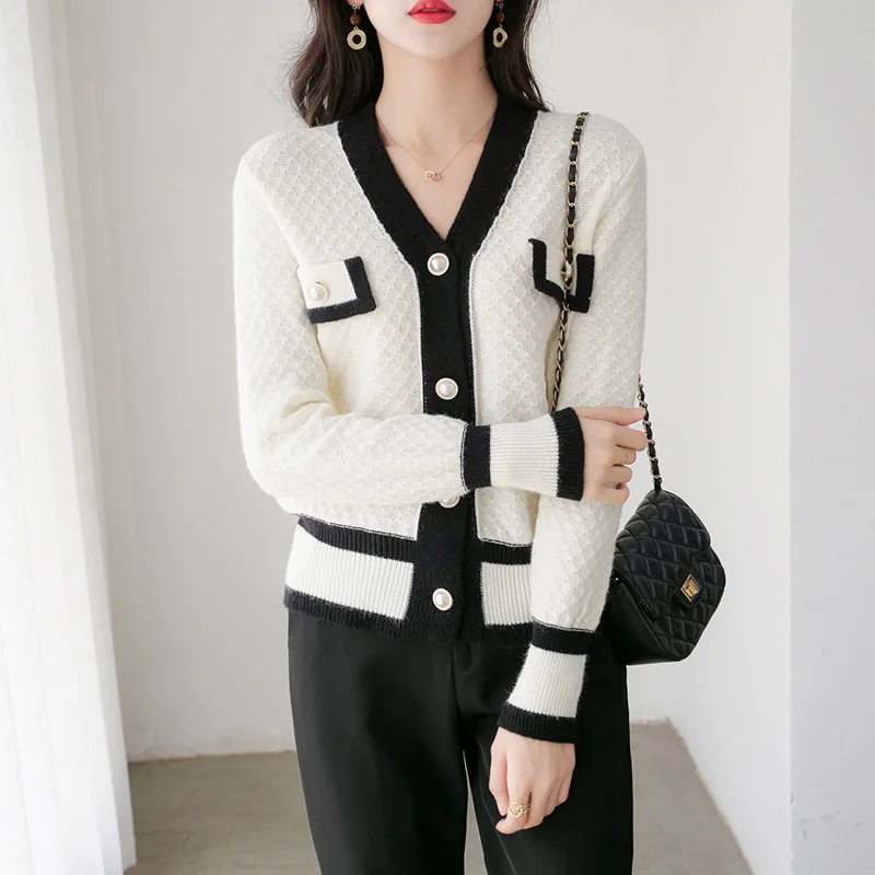 

High Quality 2022 Sweater Women Lady Style Design Female Traf Autumn Winter Knitwears Fashion Clothes Cardigans Y2k Pullover