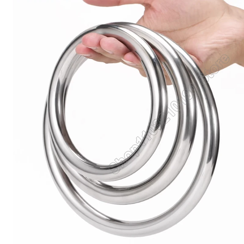 1 шт. бесшовное круглое кольцо из нержавеющей стали 304 M3 M4 M5 M6 M7 гладкие твердые