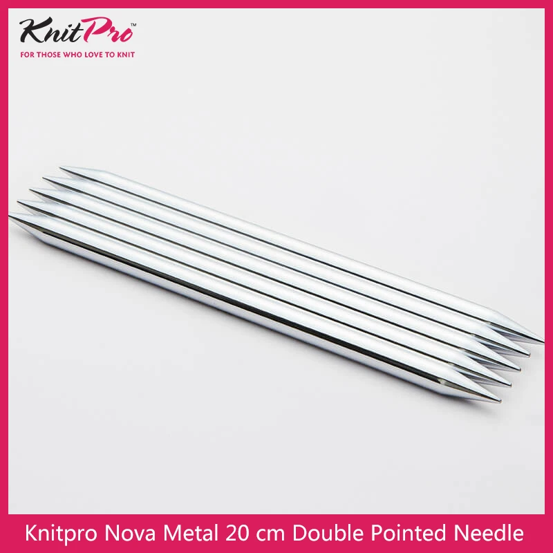

Knitpro Nova Metal 20 cm double pointed knitting needle