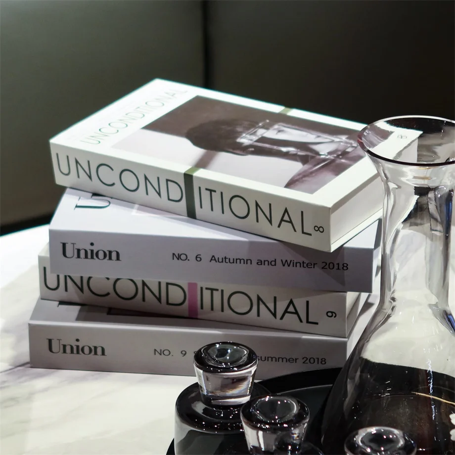 

Coffee Table Club Fake Books For Decoration New Customize Modern Book Box Model Room Hotle Villa Luxury House Home Decore