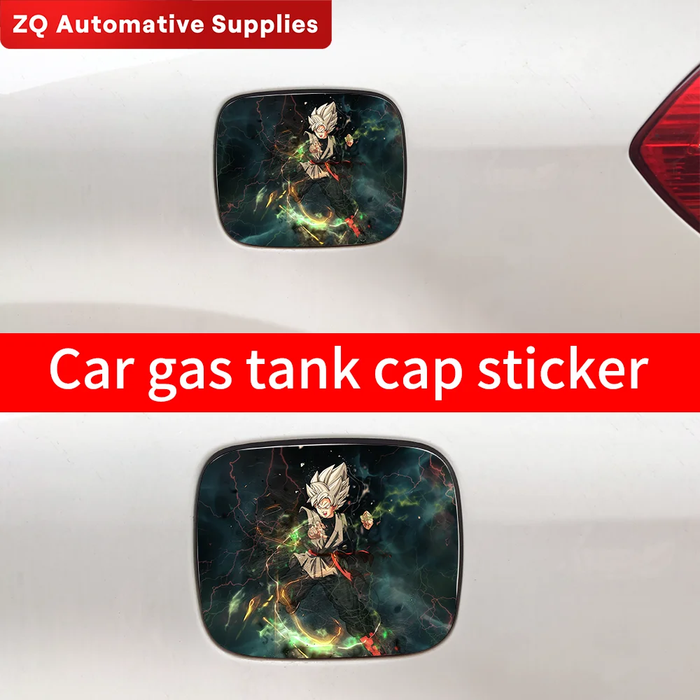 Автомобильная наклейка Son Goku заправочная крышка топливного бака