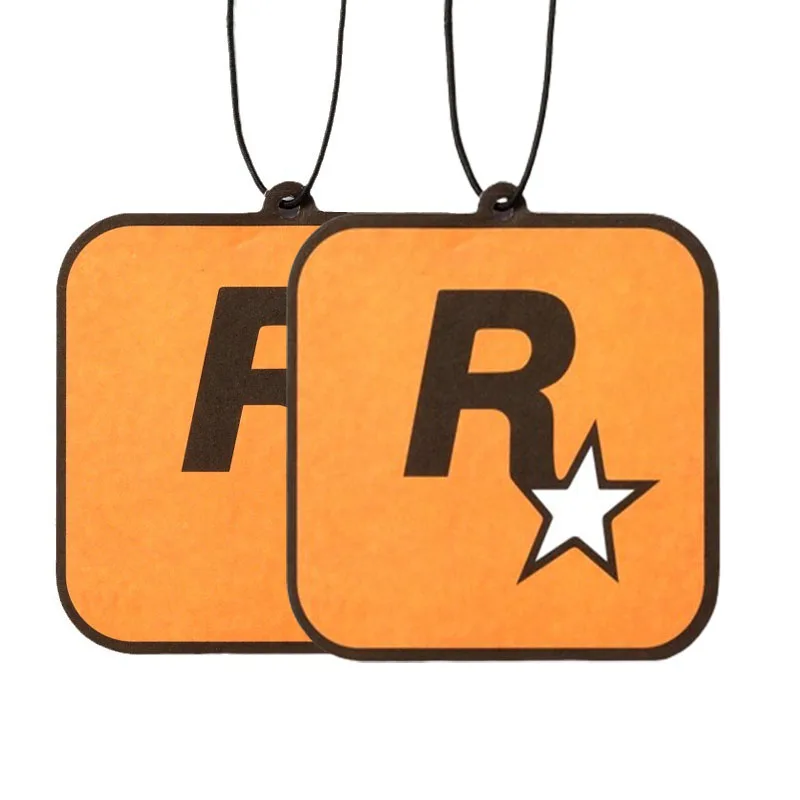 

2 шт., ароматические таблетки для автомобиля Rockstar, подвеска для салона автомобиля, освежитель воздуха, ароматерапия, эфирное масло, подвесное украшение