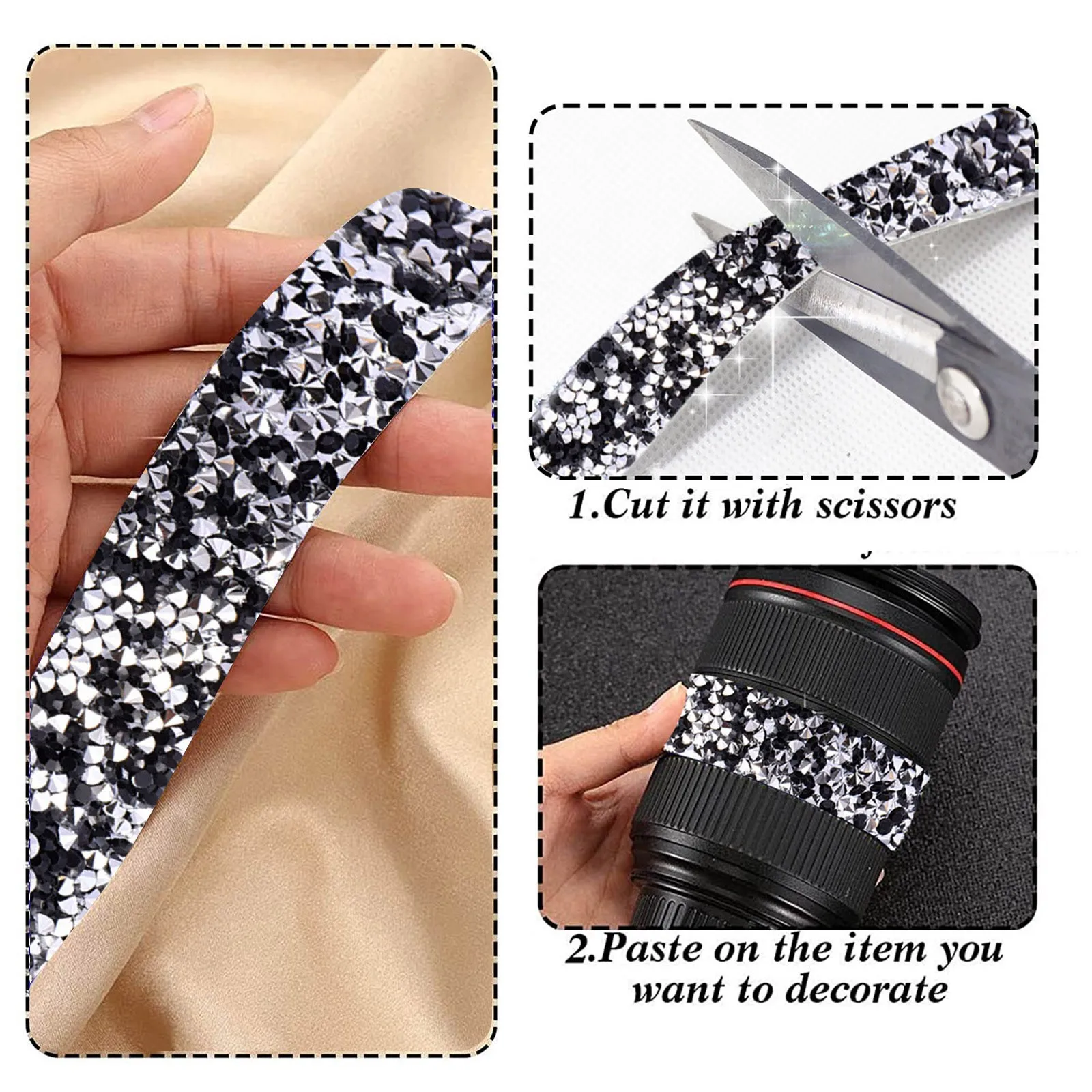 

Стразы лента самоклеящаяся Стразы Лента клейкая лента DIY Ювелирные изделия сетка сверло