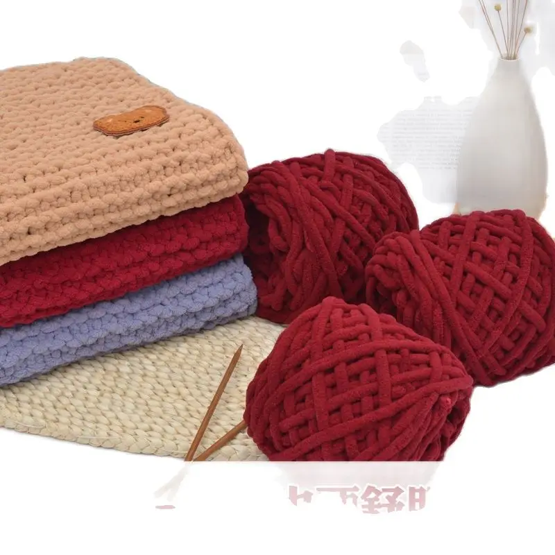 Смешанные цвета шарф нить шляпа обувь вязаная шерстяная пряжа из ровинга для