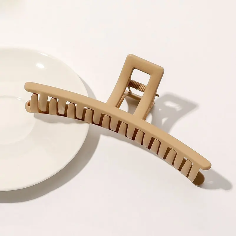 Заколка-краб женская для конского хвоста винтажный большой зажим волос