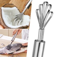 multifunctional household kitchen gadgets coconut shaver fish clean scales tools seafood accessories fruit tools