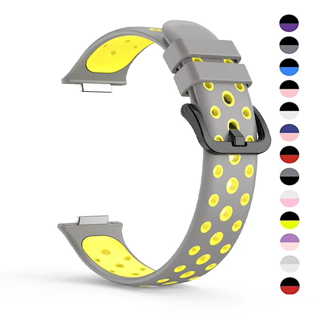 

Band For Huawei Watch FIT 2 Strap smartwatch correa Wristband Breathable Sport Silicone bracelet Huawei watch fit2 Accessories