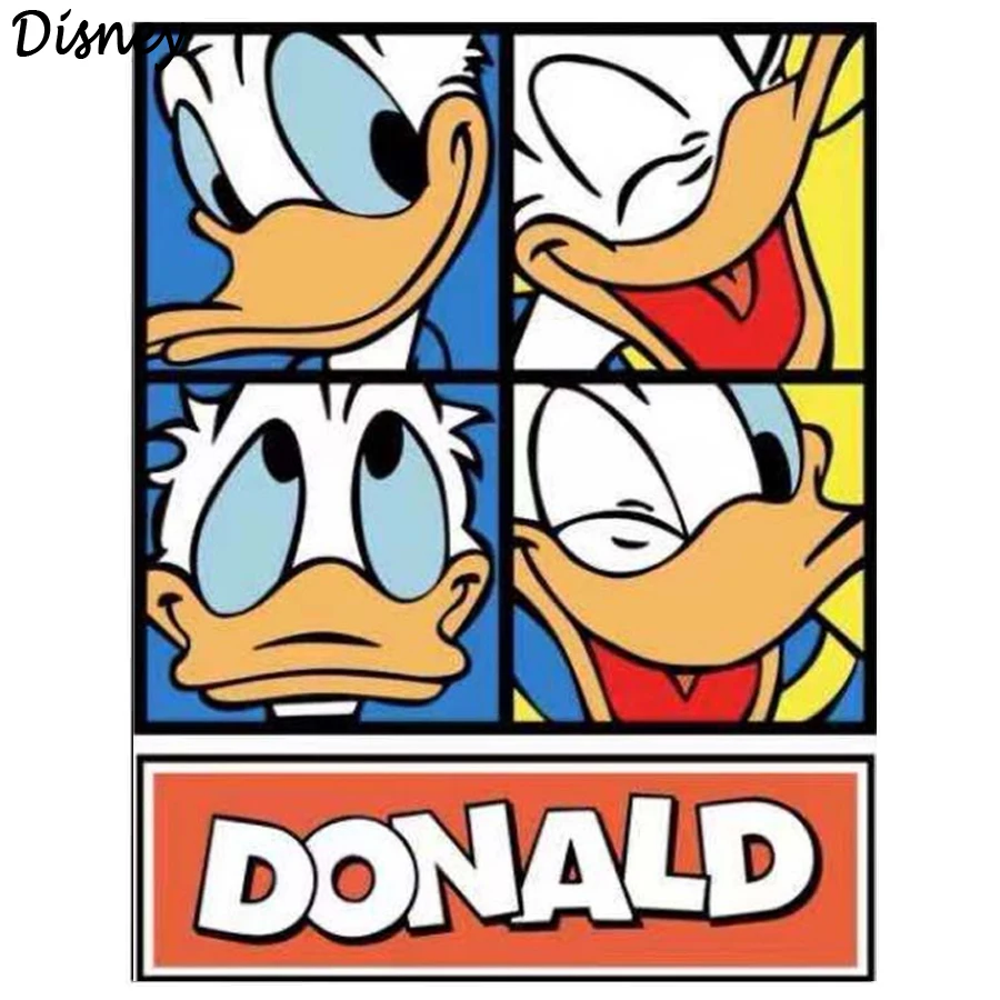 

Алмазная живопись Disney Дональд Дак 5D алмазная живопись мультфильм вышивка крестиком набор Стразы картина домашний декор искусство